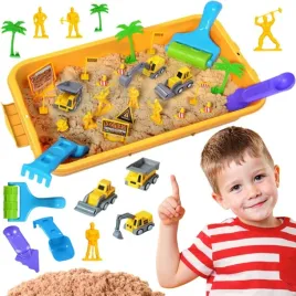 zestaw-piasek-kinetyczny-plac-budowy-w-walizce-pojazdy-1kg-woopie-montessor