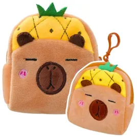 portfelik-pluszowy-z-brelokiem-kapibara-ananas-zolty-95-x-8-cm