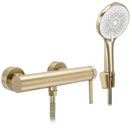 bateria-prysznicowa-zlota-szczotkowana-sluchawka-scienna-rivo-gold-brush