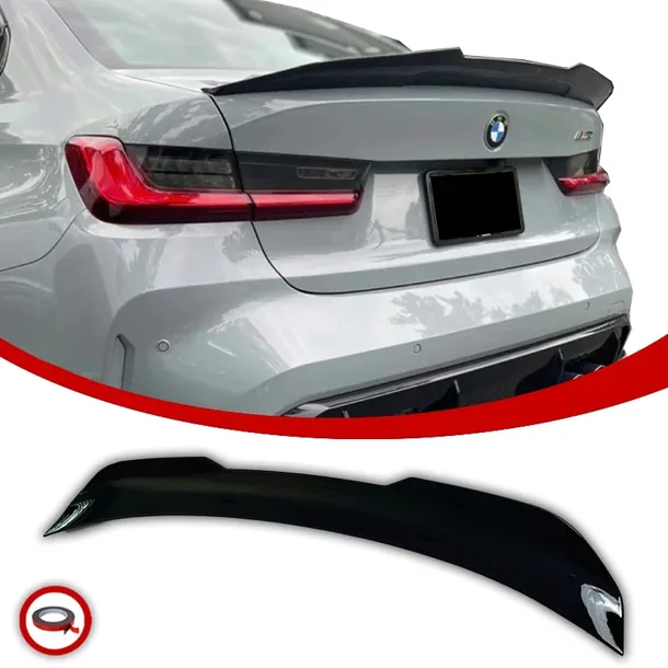 BMW G20 G80 LOTKA SPOILER DOKŁADKA TYLNA PSM LOOK CZARNY POŁYSK