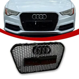 audi-a6-c7-gril-atrapa-chlodnicy-plaster-miodu-prze-lci-10-14-czarny-polysk