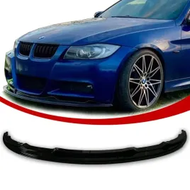 bmw-e90-e91-przednia-dokladka-zderzaka-spoiler-05-09-pre-lci-czarny-polysk
