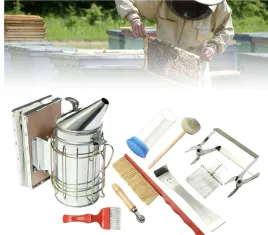 duzy-zestaw-narzedzi-pszczelarskich-niezbednik-pszczelarza-8-elementow