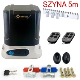 naped-do-bramy-przesuwnej-800kg-ir-szyna-5m-stal-nylon-2-piloty