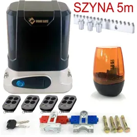naped-do-bramy-przesuwnej-800kg-lampa-led-szyna-5m-4-piloty