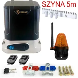 naped-do-bramy-przesuwnej-800kg-lampa-led-z-antena-szyna-5m-2-piloty