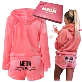 pizama-pluszowa-damska-ciepla-dwuczesciowa-meow-kot-prezent-dzien-kobiet-m