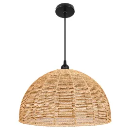 lampa-sufitowa-led-wiszaca-zyrandol-e27-oprawa-pleciona-40cm-boho-bambusowa