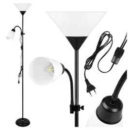 lampa-stojaca-podlogowa-led-czarna-2w1-polka-regal-160cm-do-czytania-e27