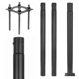 slup-oswietleniowy-drogowy-maszt-3m-lampa-uliczna-latarnia-o76mm-15x15-cm