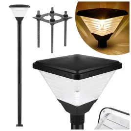 slup-oswietleniowy-3m-4m-5m-lampa-uliczna-latarnia-parkowa-e27-76mm-15x15cm