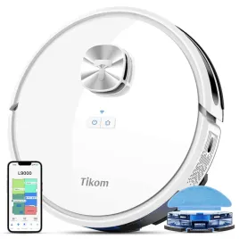 robot-odkurzajacy-tikom-l9000-bialy-funkcja-wycierania-wi-fi-4000pa