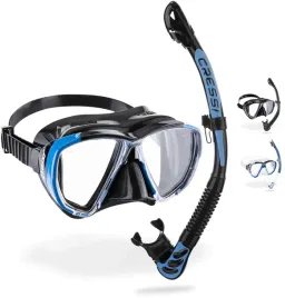 maska-do-nurkowania-okulary-z-rurka-cressi-combo-czarny