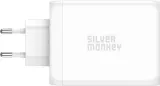 silver-monkey-ladowarka-sieciowa-gan-200w-usb-c-pd-usb-3-0-qc-biala-stan-nowy