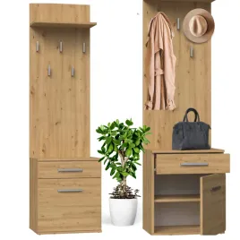 wieszak-szafka-na-buty-dab-artisan-duo-do-przedpokoju-na-ubrania