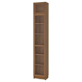 ikea-billy-oxberg-regal-z-drzwiami-brazowy-orzech-40x30x237-cm