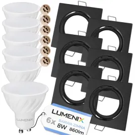 zestaw-6x-oprawa-halogenowa-czarna-kwadratowa-zarowka-gu10-led-8w-zimna