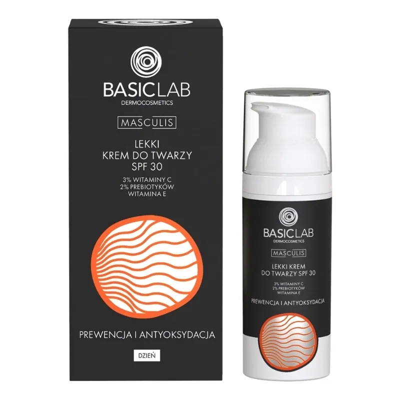 basiclab-masculis-lekki-krem-do-twarzy-spf-30-3percent-witaminy-c-2percent