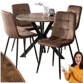 stol-z-4-krzeslami-zestaw-okragly-90cm-komplet-do-salonu-jadalni-kuchni