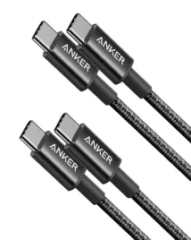 2x-anker-kabel-usb-c-usb-c-100w-pd-oplot-chip-1m-100cm-czarny