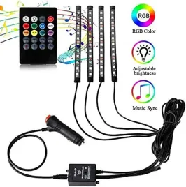 oswietlenie-do-samochodu-4x-led-tasma-rgb