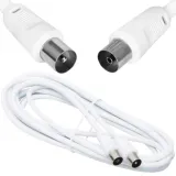 kabel-tv-video-bialy-18m-stan-nowy