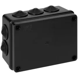 puszka-hermetyczna-150x110x70-10-dlawikow-odporna-na-uv-czarna-ip65