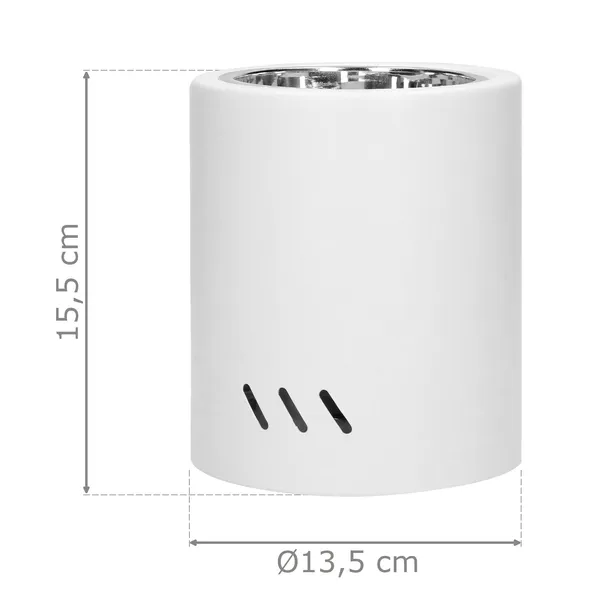 korin-13-downlight-max-60w-e27biala-kolor-bialy