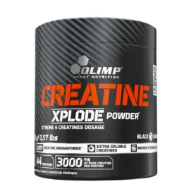 olimp-kreatyna-xplode-powder-pomarancza-stack-6-form-kreatyn-w-porcji-260g