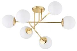 zlota-lampa-wiszaca-sufitowa-zyrandol-biale-kule-milo-led-e27