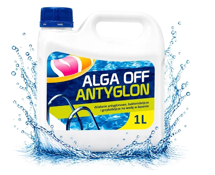 ANTYGLON do Basenu 1L ALGA OFF Usuwa Glony Zielona Woda