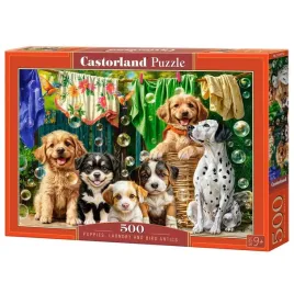 puzzle-500-elementow-puppies-laundry-and-bird-antics-b-54152