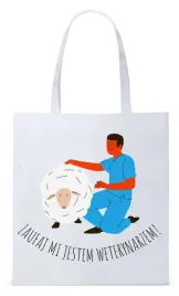dla-weterynarza-na-prezent-torba-eco-biala-shopper-z-nadrukiem-ze-zdjeciem