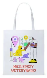 dla-weterynarza-na-prezent-torba-eco-biala-shopper-z-nadrukiem-ze-zdjeciem