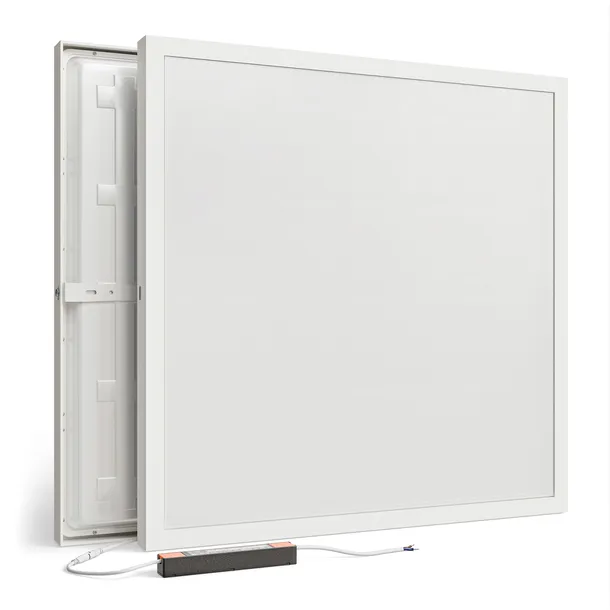 Panel LED Natynkowy 60W Biały 60x60cm Plafon 4000K Lampa Sufitowa Kwadrat