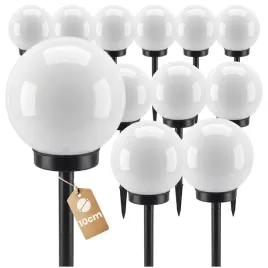 lampa-solarna-led-ogrodowa-kula-biala-wbijany-slupek-10cm-czujnik-zmierzchu