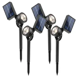 lampa-solarna-led-ogrodowa-slupek-40cm-reflektor-czarny-czujnik-zmierzchu