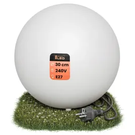 lampa-ogrodowa-kula-do-ogrodu-led-biala-wbijana-przewod-230v-e27-30cm-ip65