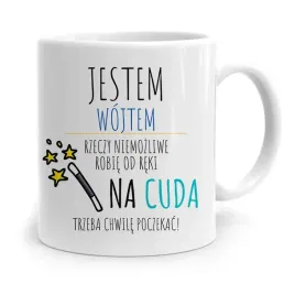 dla-wojta-kubek-na-prezent-na-cuda-trzeba-poczekac-z-nadrukiem-ze-zdjeciem