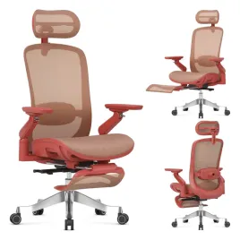 fotel-biurowy-obrotowy-mark-adler-czerwony-masujacy-ergonomiczny-podnozek