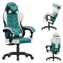fotel-gamingowy-welurowy-huzaro-zielony-biurowy-obrotowy-ergonomiczny-140kg