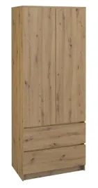 szafa-90-cm-2-drzwi-z-szufladami-polkami-do-sypialni-dab-artisan