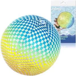 bestway-dmuchana-pilka-plazowa-kolorowe-kwadraciki-duza-107cm-31152