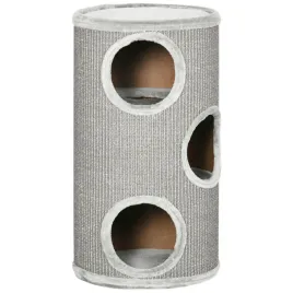 drapak-niski-legowisko-slupek-do-drapania-wieza-pawhut-61-100-cm