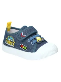 chlopiece-trampki-aplikacja-auto-niebieskie-american-club