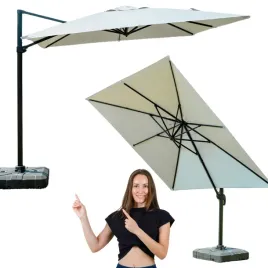 parasol-ogrodowy-kwadratowy-zbiornik-na-wode-3x3-ecru-regulacja-nachylenia