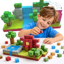 klocki-magnetyczne-208-sztuk-3d-bloki-konstrukcyjne-szesciany-zestaw-pixele