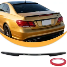 lotka-spoiler-mercedes-w207-2009-2016-czarny-polysk-dokladka-spojler-klape