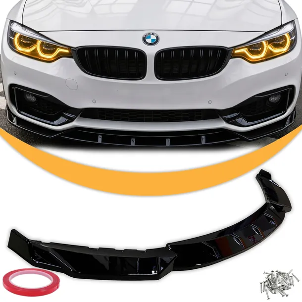 Dokładka Zderzaka Splitter BMW F32 F33 F36 Standard Spoiler Przód Lotka