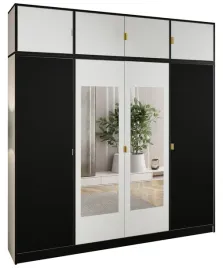 szafa-lumi-207-4d-bialy-czarny-2x-lustro-dior-uchwyt-zl-z-nadst